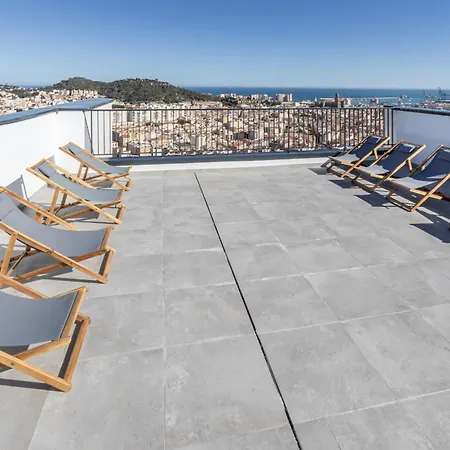 Skyline 4 Pool & Parking Free Ferienhaus Málaga